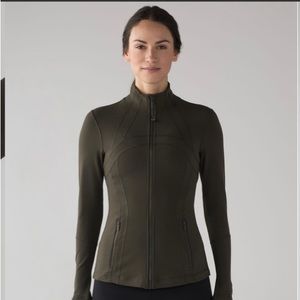 Lululemon define jacket dark olive